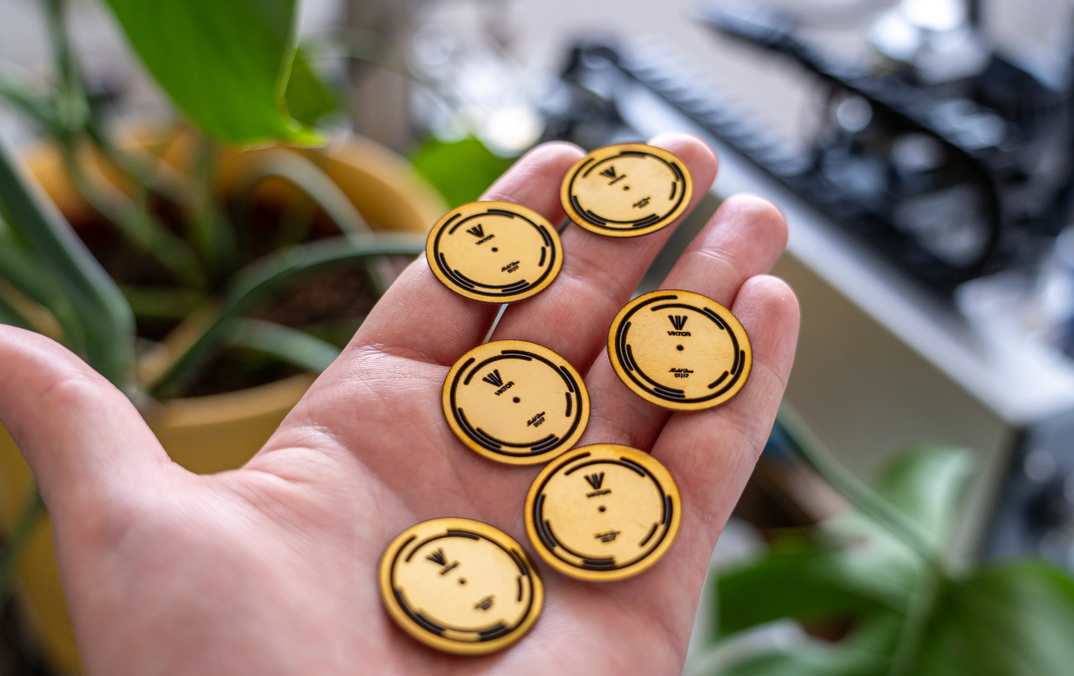 Viktor Watch dials held in the workshop