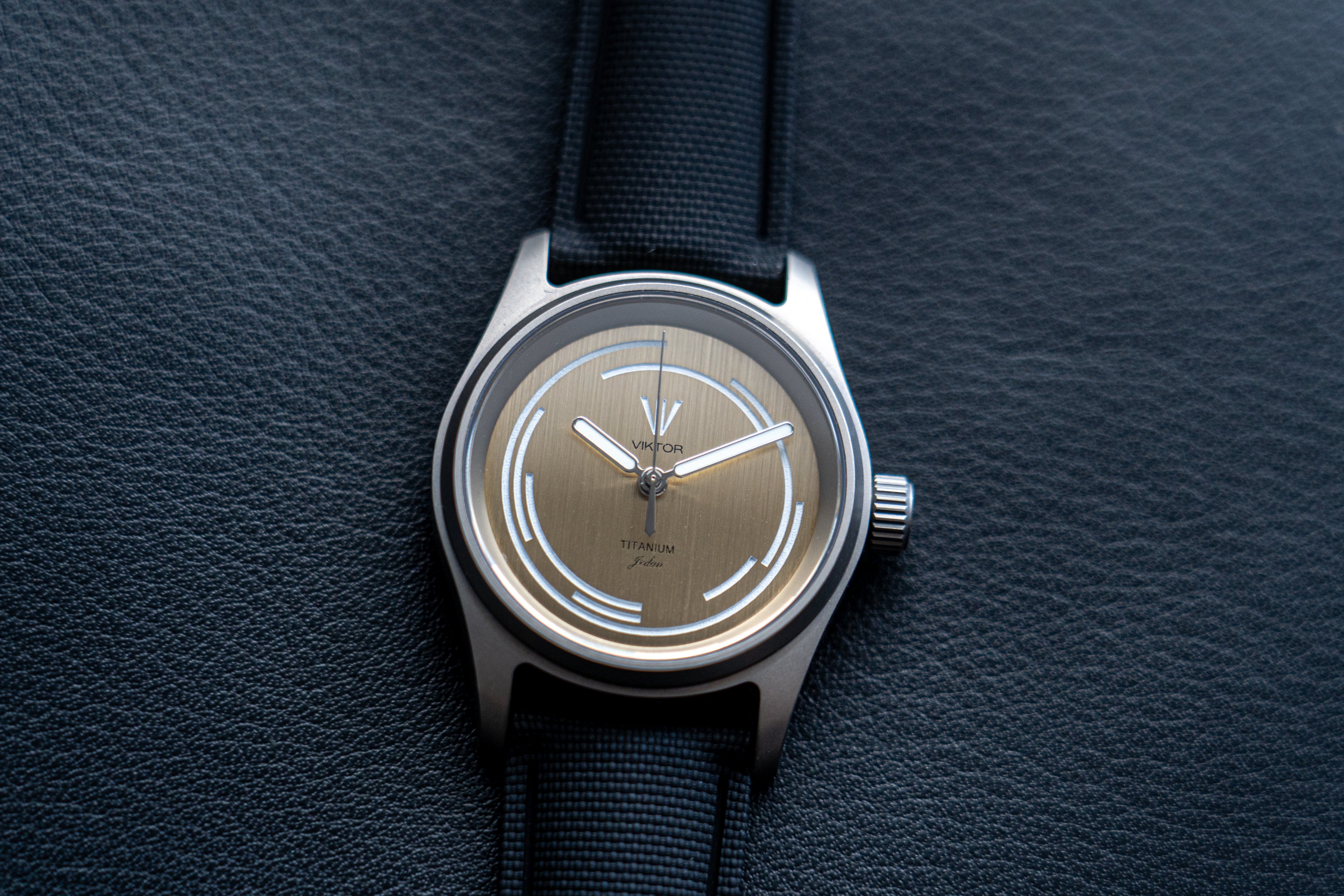 Final Viktor Watch dial design